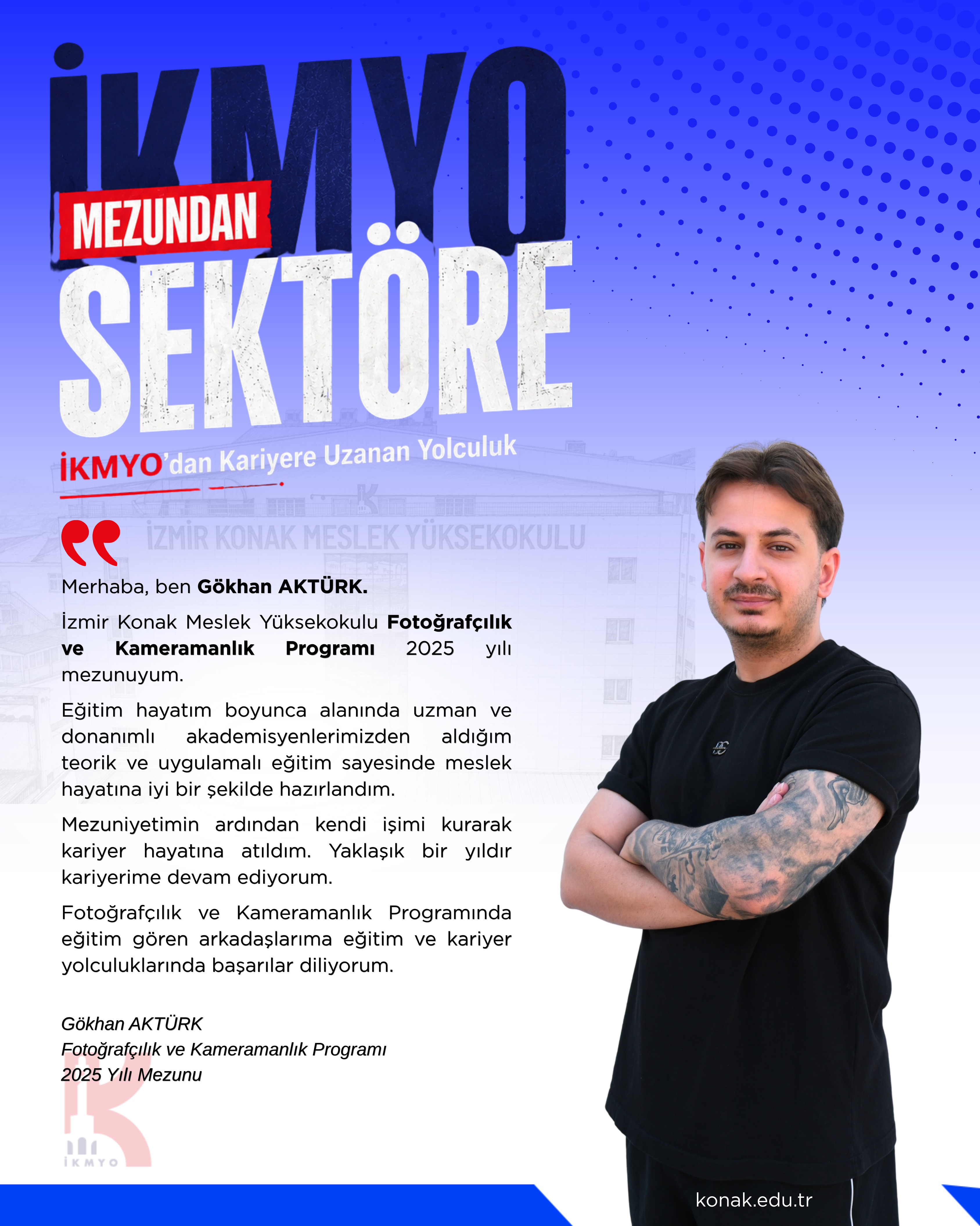 Fotoğrafçılık ve Kameramanlık Programı